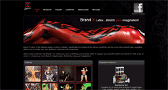 Desktop Screenshot of brandxlatex.com